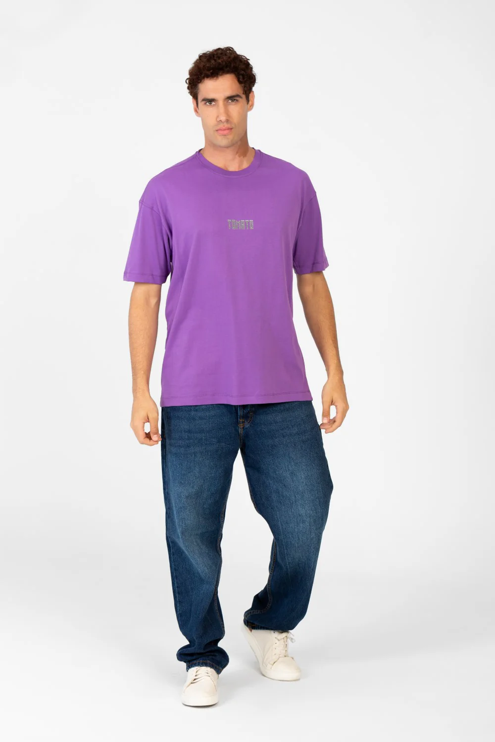 Men's Round Tomato Print Regular Fit T-Shirt - Image 12