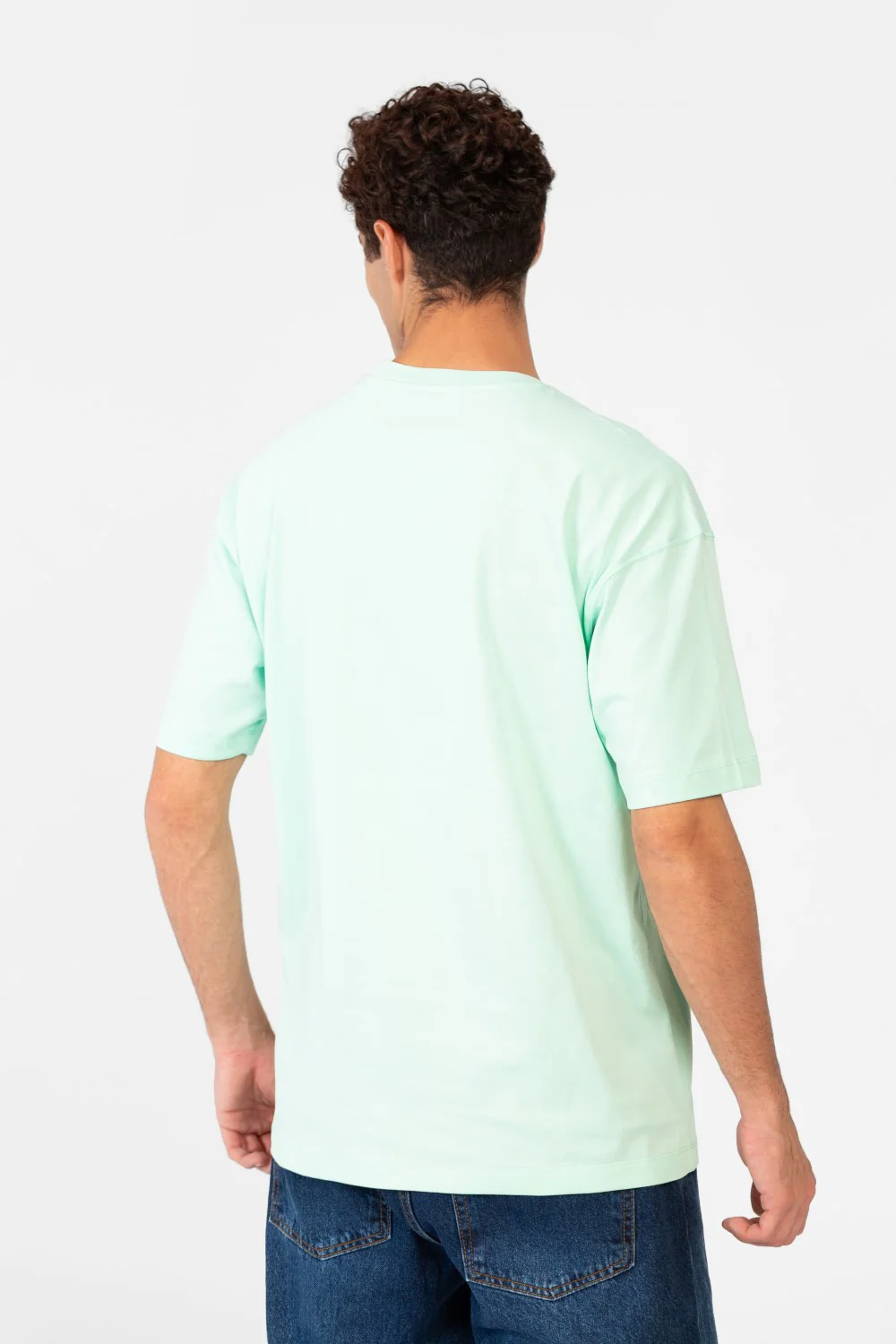 Men's Round Tomato Print Regular Fit T-Shirt - Image 14