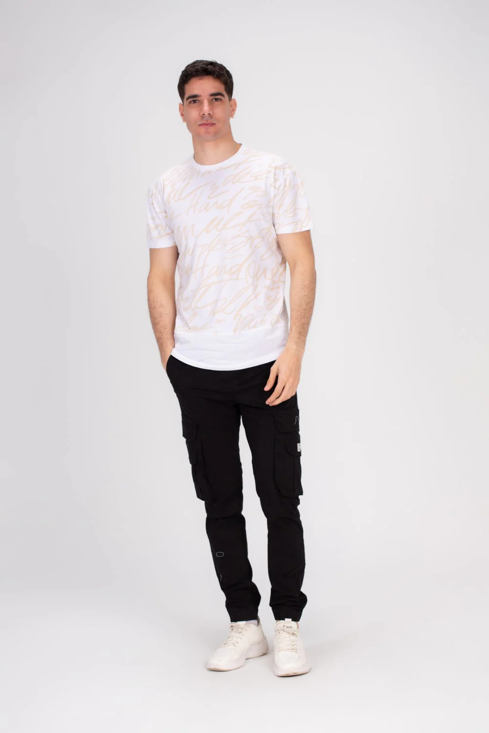 Men's Rounded Neck Full Cover Printed Made Of Comfort Cotton Regular Fit T-shirt Stay Cool & Fashionable With Tomato - Image 3