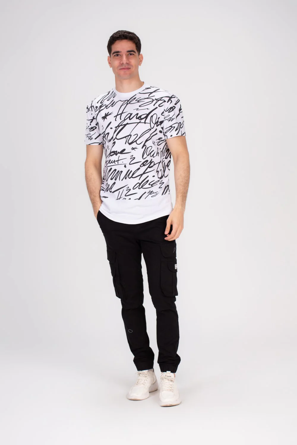 Men's Rounded Neck Full Cover Printed Made Of Comfort Cotton Regular Fit T-shirt Stay Cool & Fashionable With Tomato - Image 4