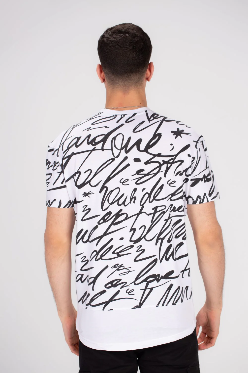 Men's Rounded Neck Full Cover Printed Made Of Comfort Cotton Regular Fit T-shirt Stay Cool & Fashionable With Tomato - Image 5