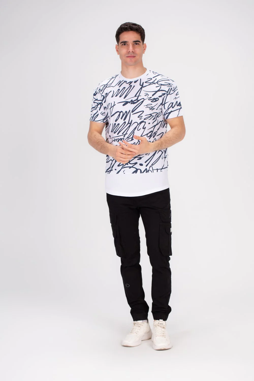 Men's Rounded Neck Full Cover Printed Made Of Comfort Cotton Regular Fit T-shirt Stay Cool & Fashionable With Tomato - Image 7
