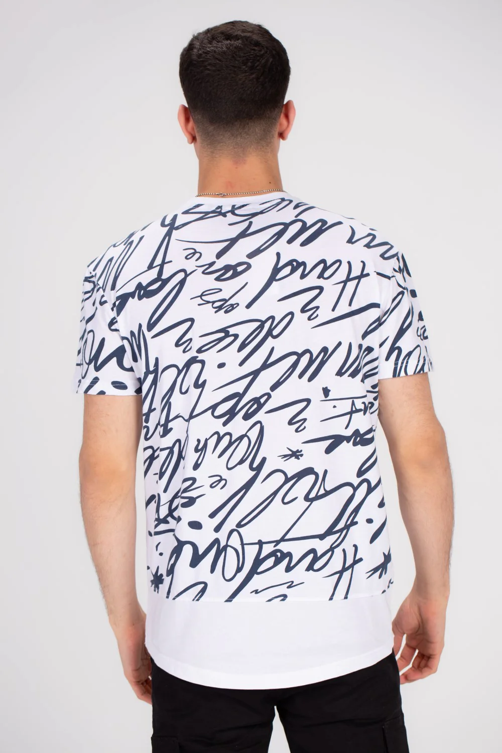 Men's Rounded Neck Full Cover Printed Made Of Comfort Cotton Regular Fit T-shirt Stay Cool & Fashionable With Tomato - Image 8