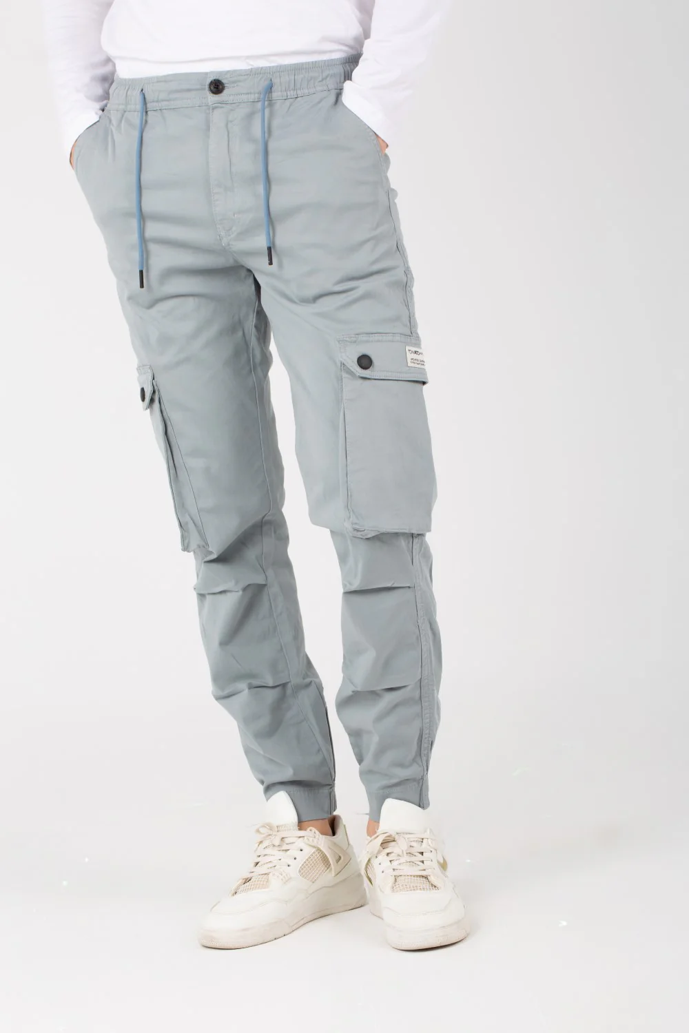 Mens Sherwal Gabardine Pants With Distinctive Side Ppockets - Image 10