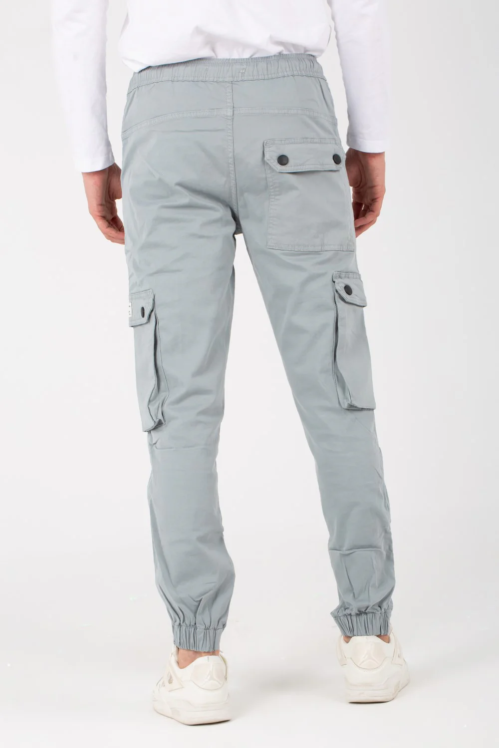 Mens Sherwal Gabardine Pants With Distinctive Side Ppockets - Image 11