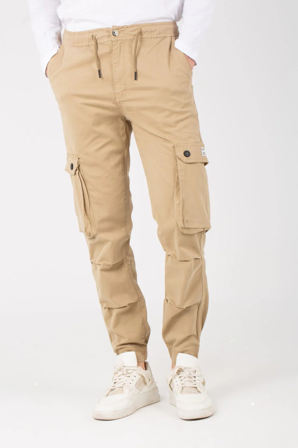 Mens Sherwal Gabardine Pants With Distinctive Side Ppockets - Image 13