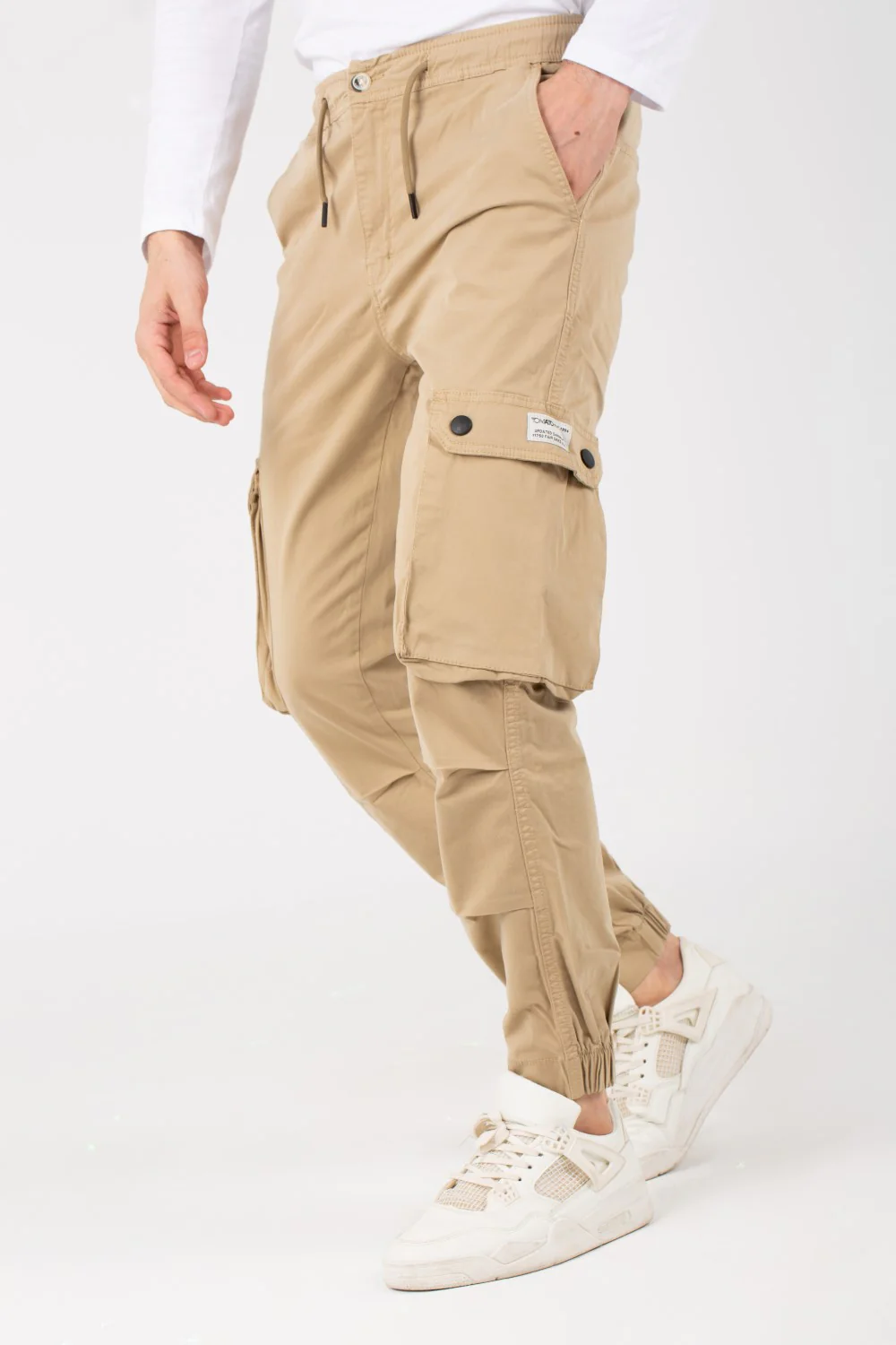 Mens Sherwal Gabardine Pants With Distinctive Side Ppockets - Image 15