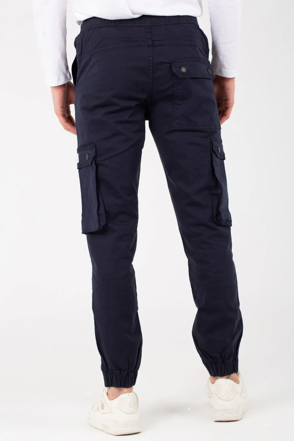 Mens Sherwal Gabardine Pants With Distinctive Side Ppockets - Image 5