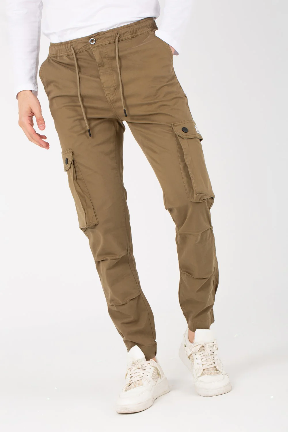 Mens Sherwal Gabardine Pants With Distinctive Side Ppockets - Image 7
