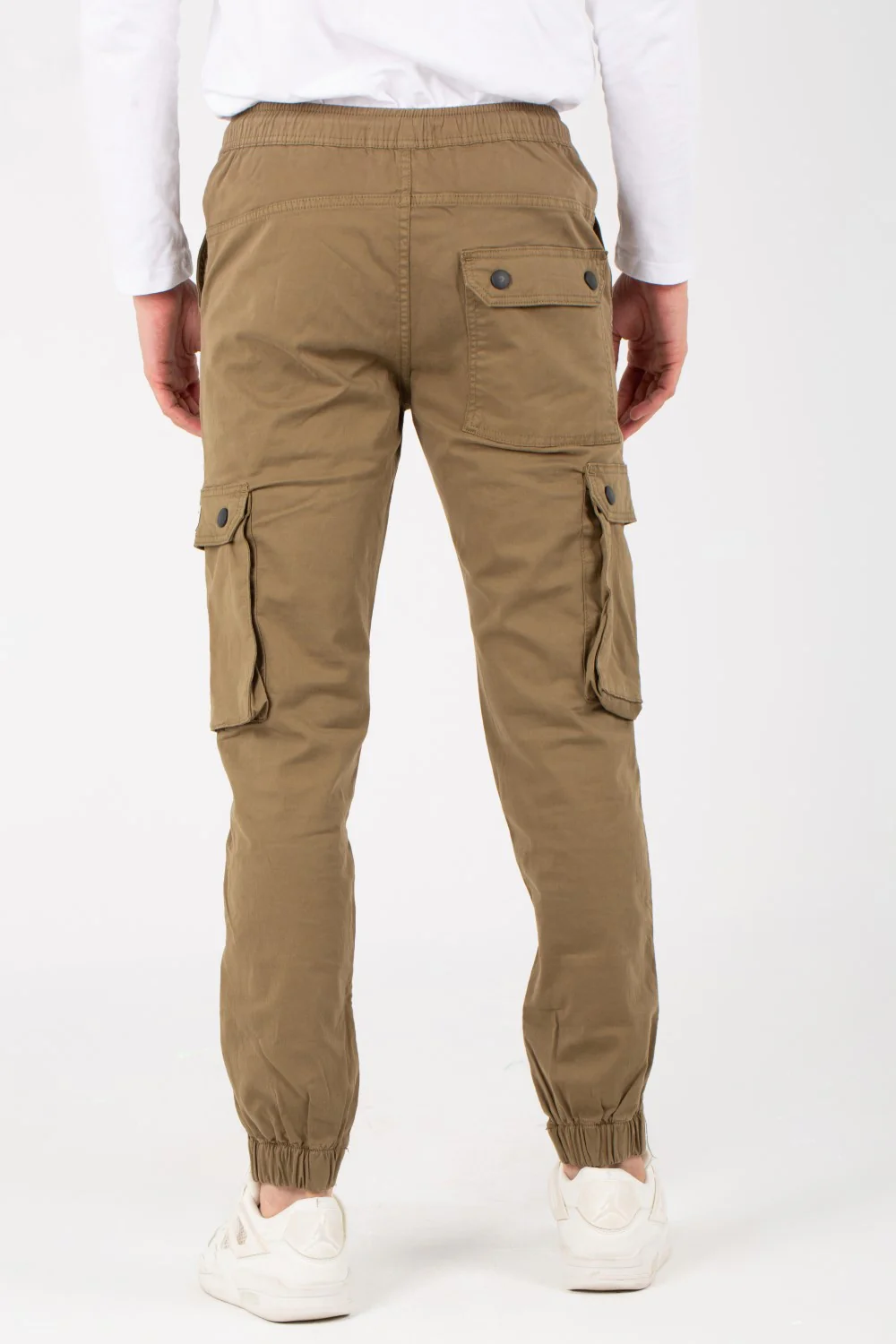 Mens Sherwal Gabardine Pants With Distinctive Side Ppockets - Image 8