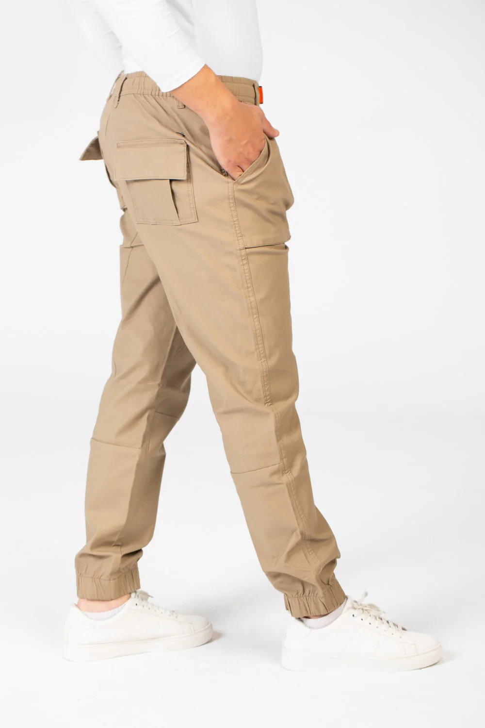Men's Sherwal Gabardine Pants With Pockets - Image 11