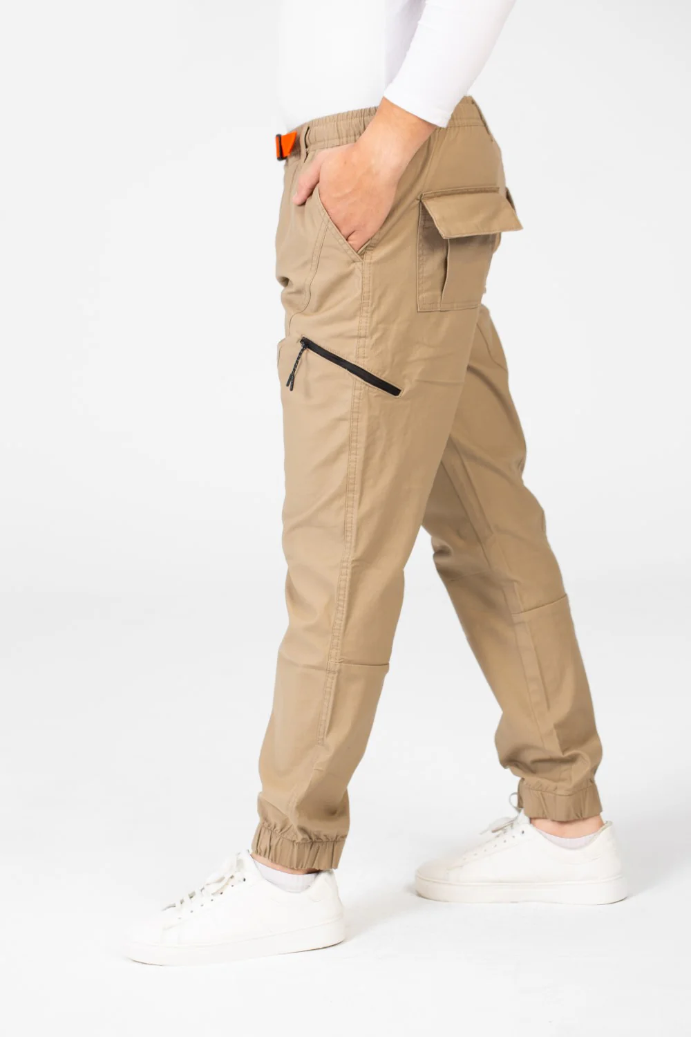 Men's Sherwal Gabardine Pants With Pockets - Image 12