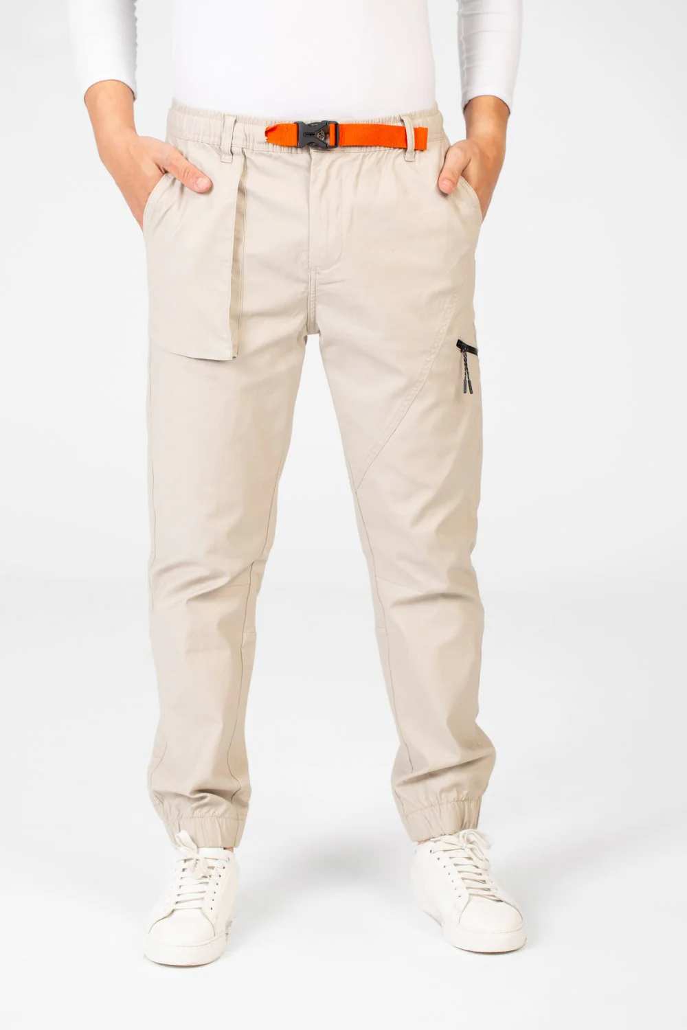 Men's Sherwal Gabardine Pants With Pockets - Image 13