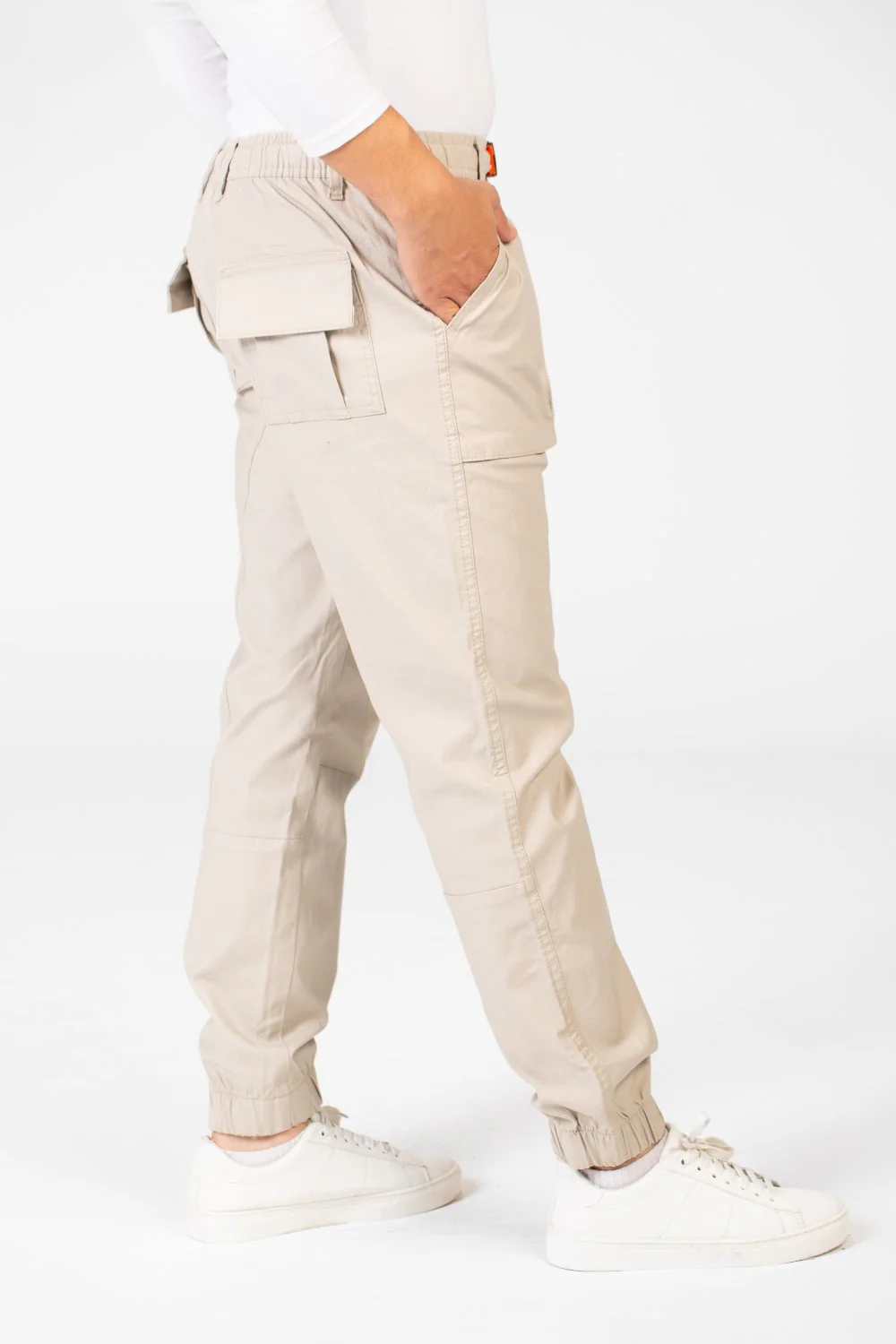 Men's Sherwal Gabardine Pants With Pockets - Image 15
