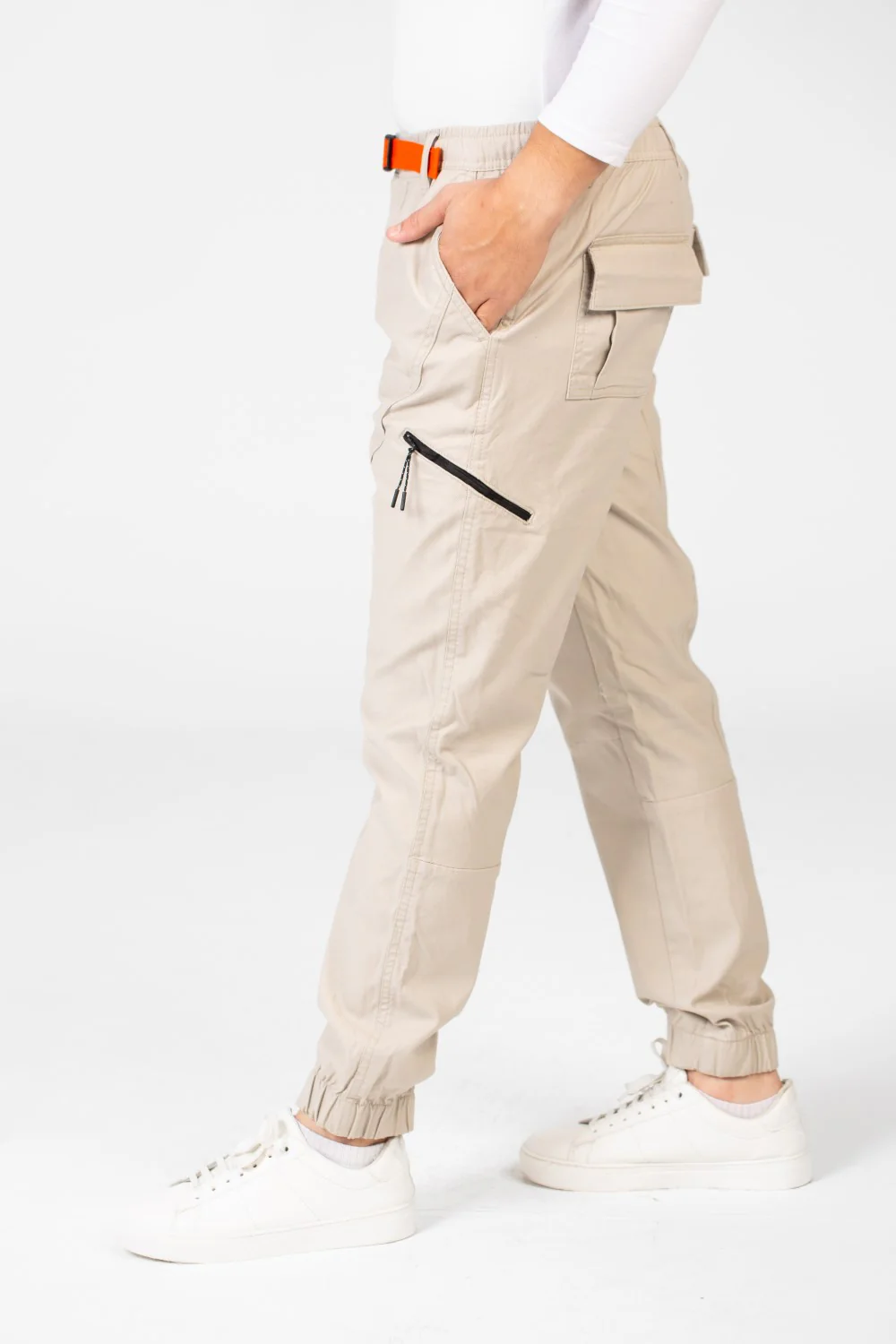 Men's Sherwal Gabardine Pants With Pockets - Image 16