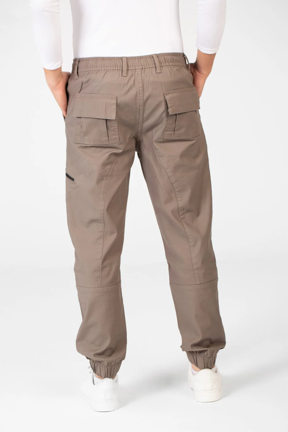 Men's Sherwal Gabardine Pants With Pockets - Image 6