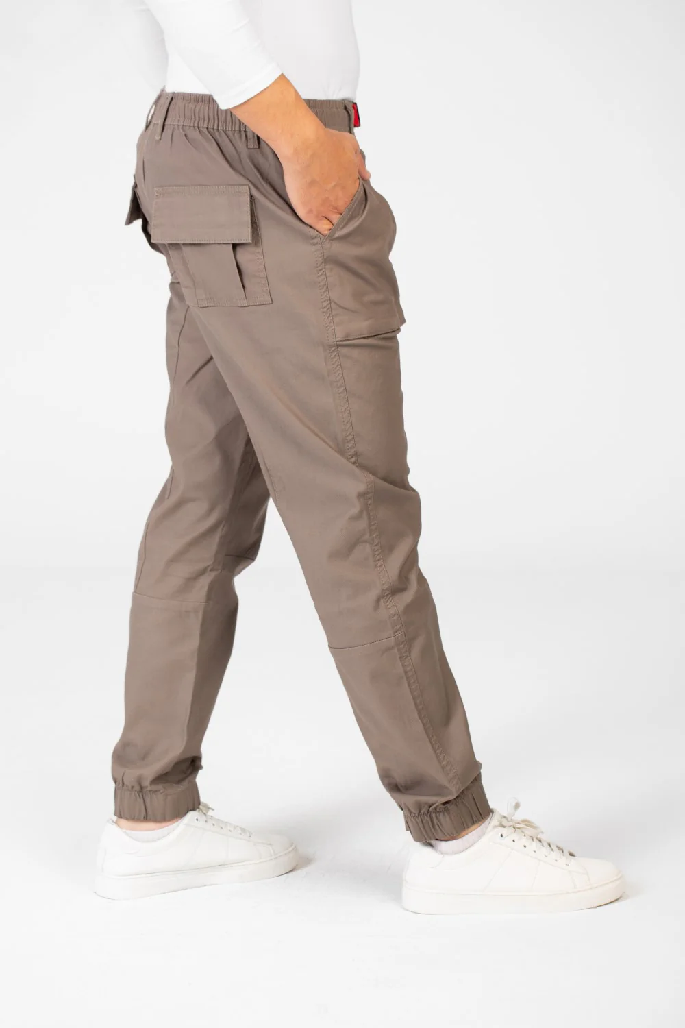 Men's Sherwal Gabardine Pants With Pockets - Image 7