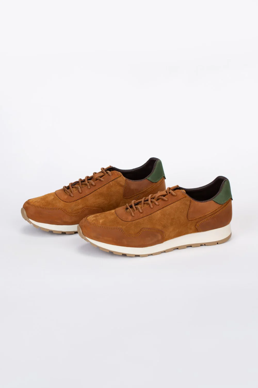 Mens Shoes Two Tone Suede Lace Up Shoes - Image 13