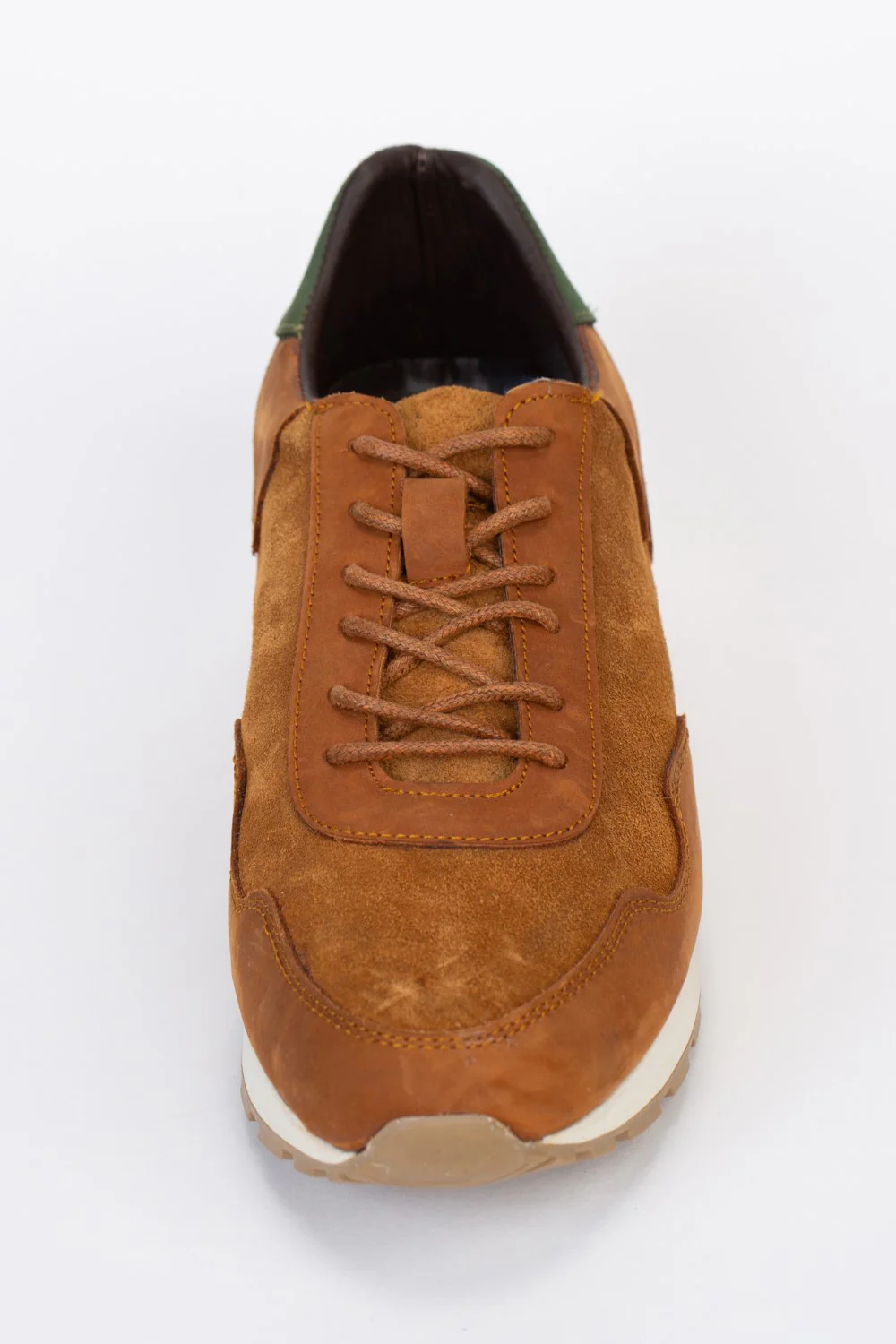 Mens Shoes Two Tone Suede Lace Up Shoes - Image 16