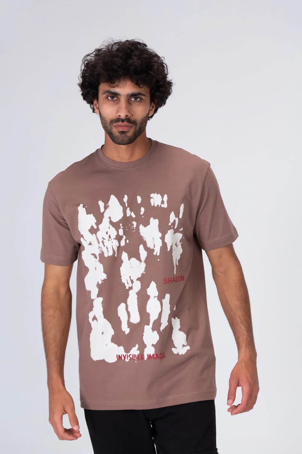 Mens Short Sleeves T-shirt With Front Print And Comfortable Material - Image 6