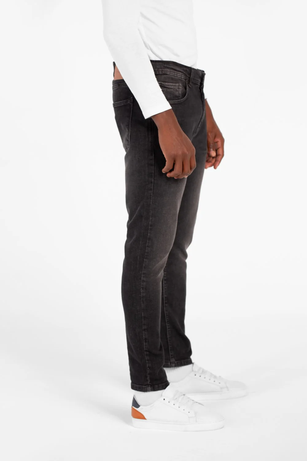 Men's Skinny Jeans Pants With Five Pockets - Image 3