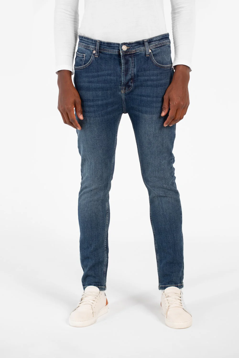 Men's Skinny Jeans Pants With Five Pockets - Image 5
