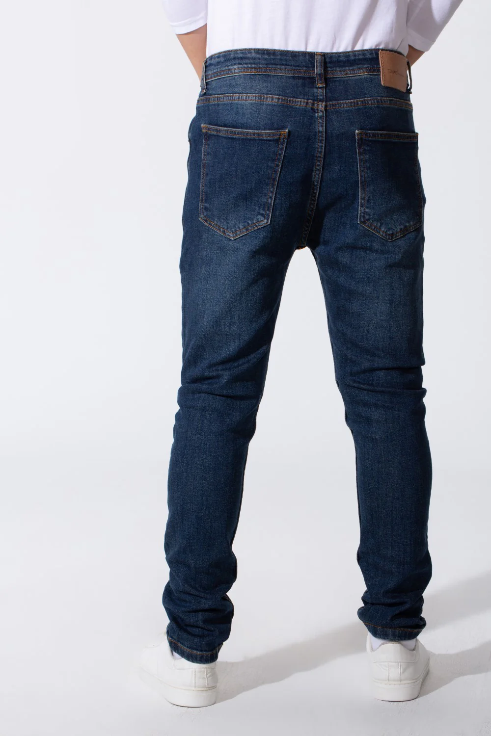 Men's Skinny Jeans Practical Used Pants - Image 2