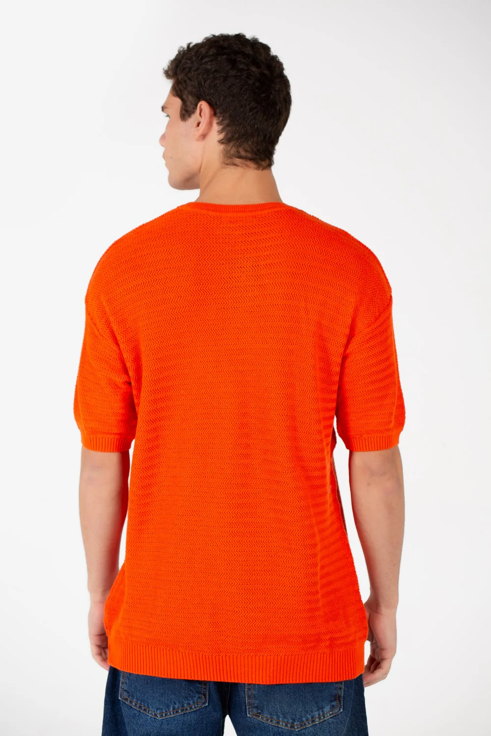 Men's Slim Fit Cotton Basic T-Shirt - Image 10