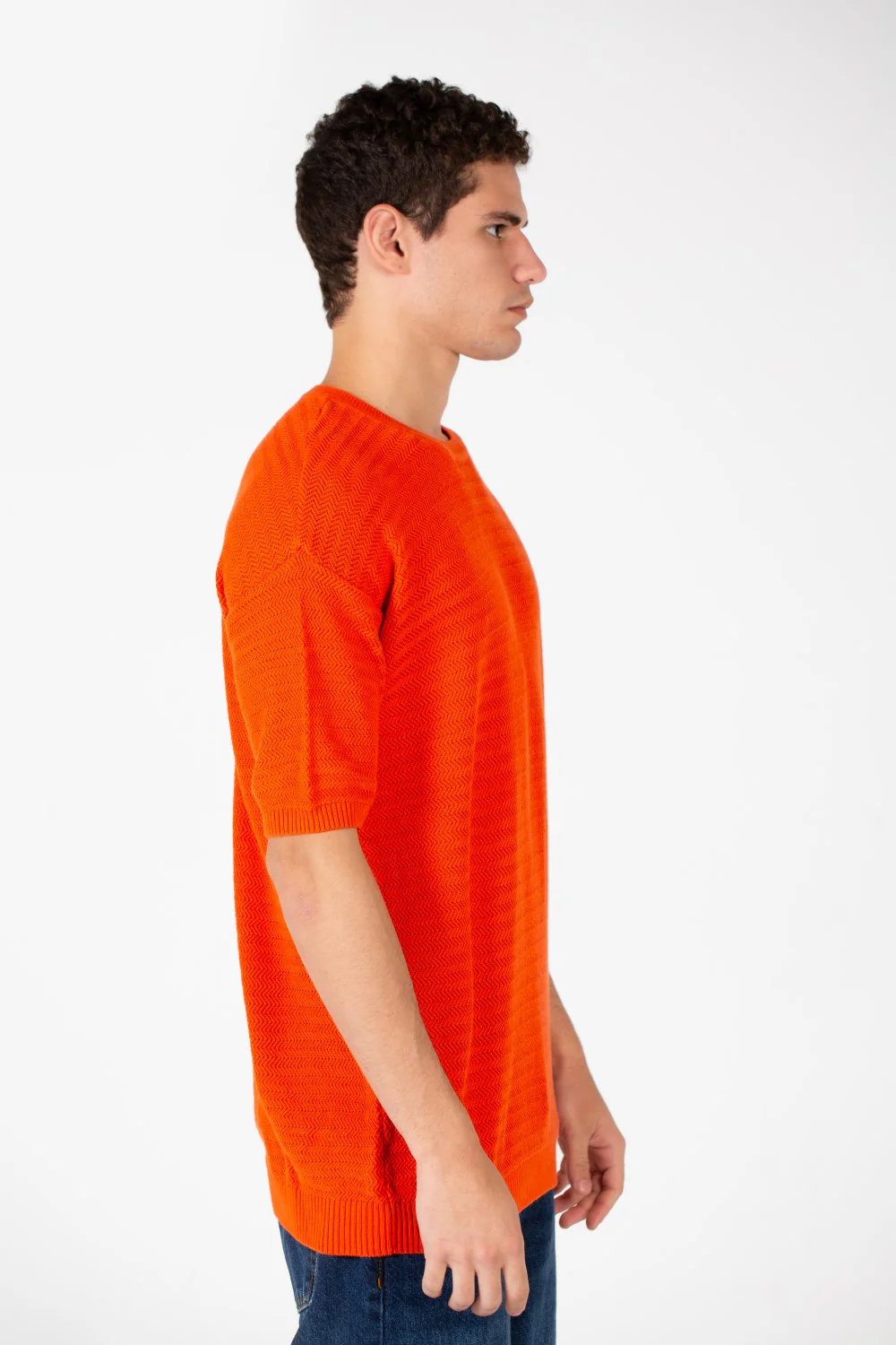 Men's Slim Fit Cotton Basic T-Shirt - Image 11