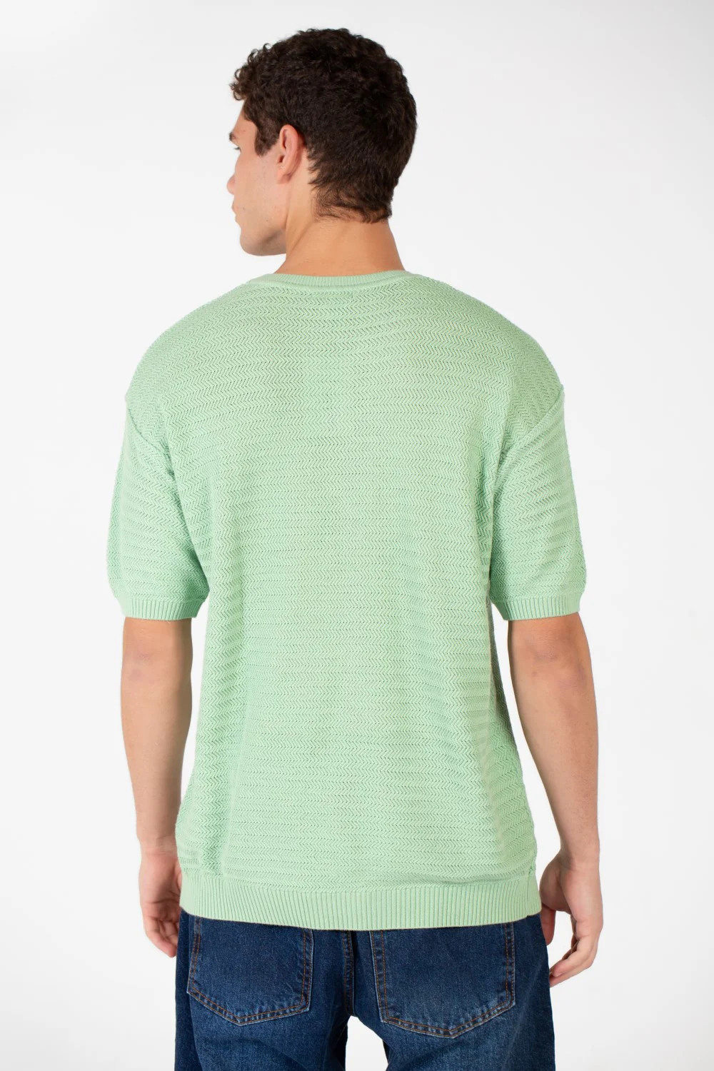Men's Slim Fit Cotton Basic T-Shirt - Image 6