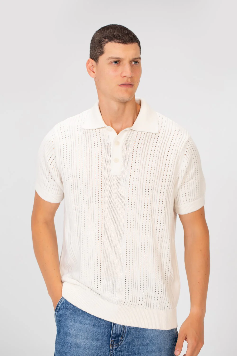 Men's Slim Fit Cotton Polo Neck Short Sleeve T-Shirt In High Quality - Image 9