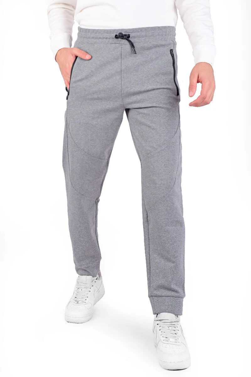 Men's Slim Fit Elasticated Waist Sweatpants - Image 3