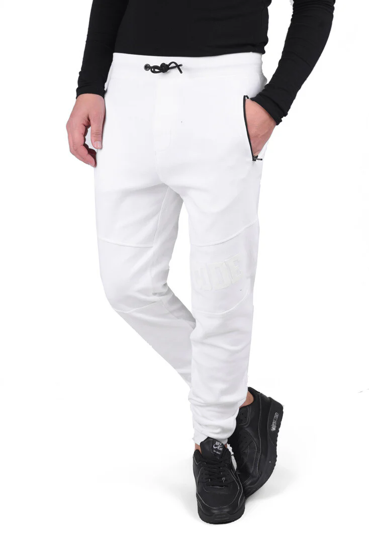 Mens Slim Fit Elasticated Waist Sweatpants - Image 4