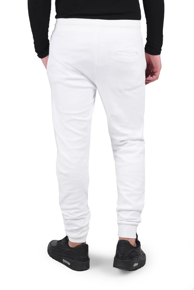 Mens Slim Fit Elasticated Waist Sweatpants - Image 5