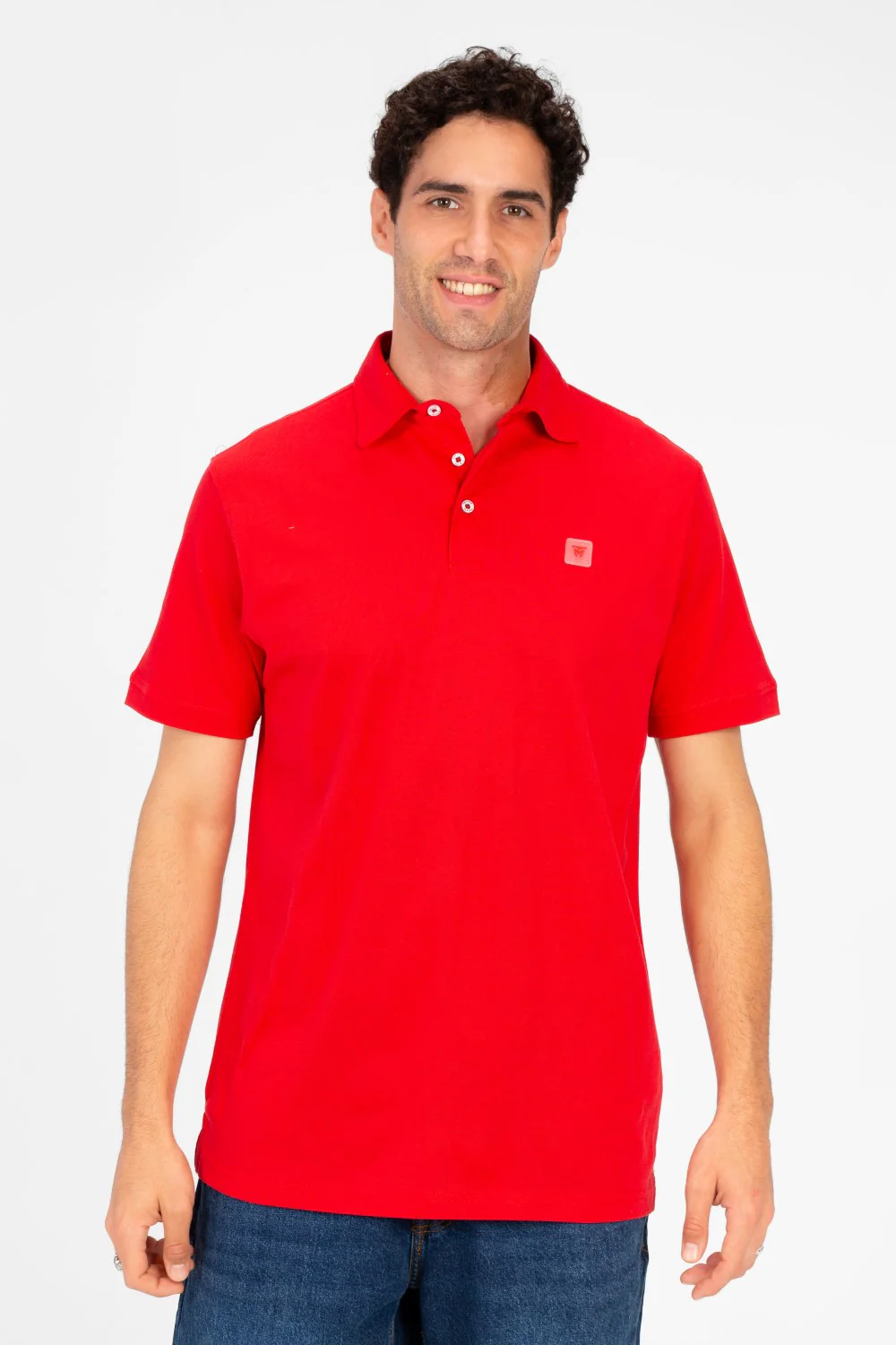 Men's Slim Fit Half Button Polo T-Shirt - Image 9