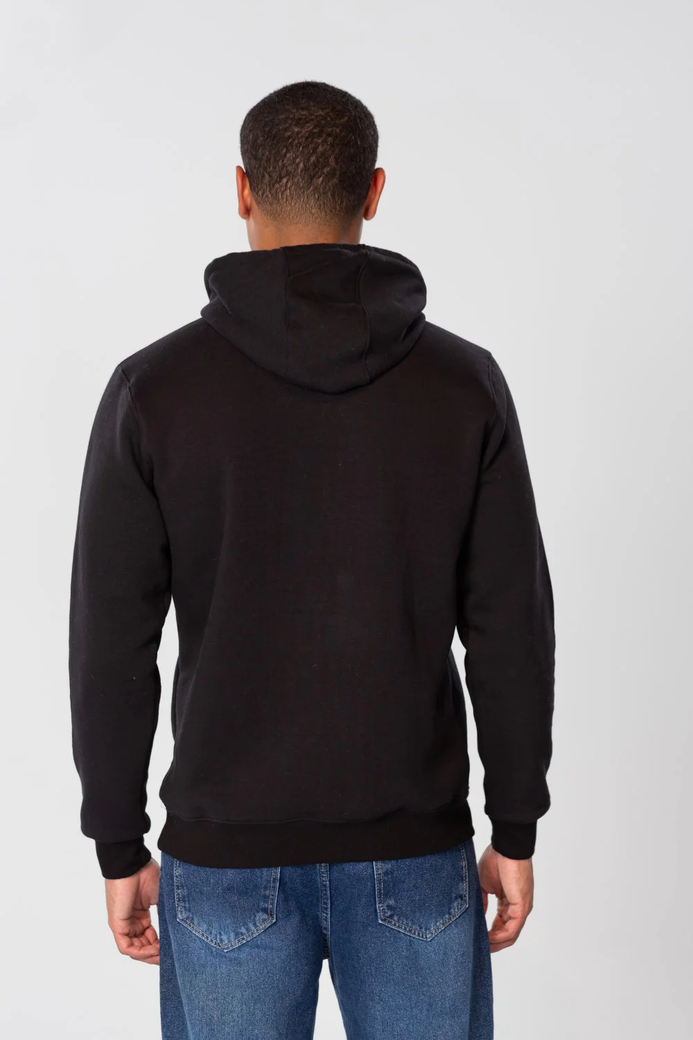 Men's Slim Fit Hoodie Sweatshirt With Side Print - Image 2