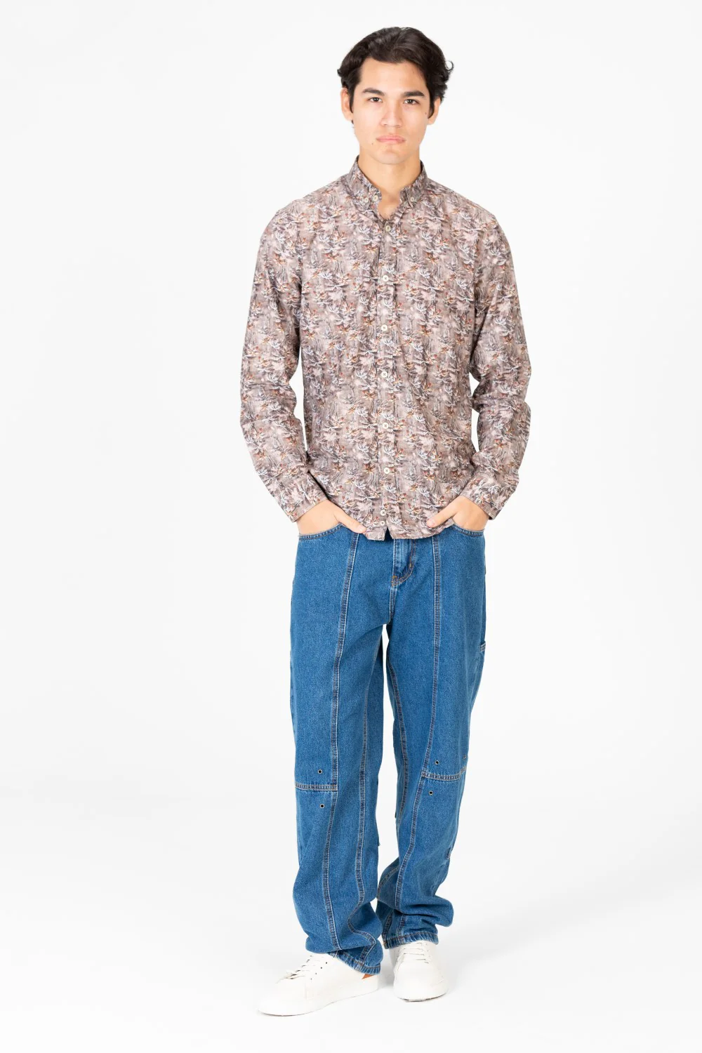 Men's Slim Fit Jakar Long Sleeve Shirt - Image 4