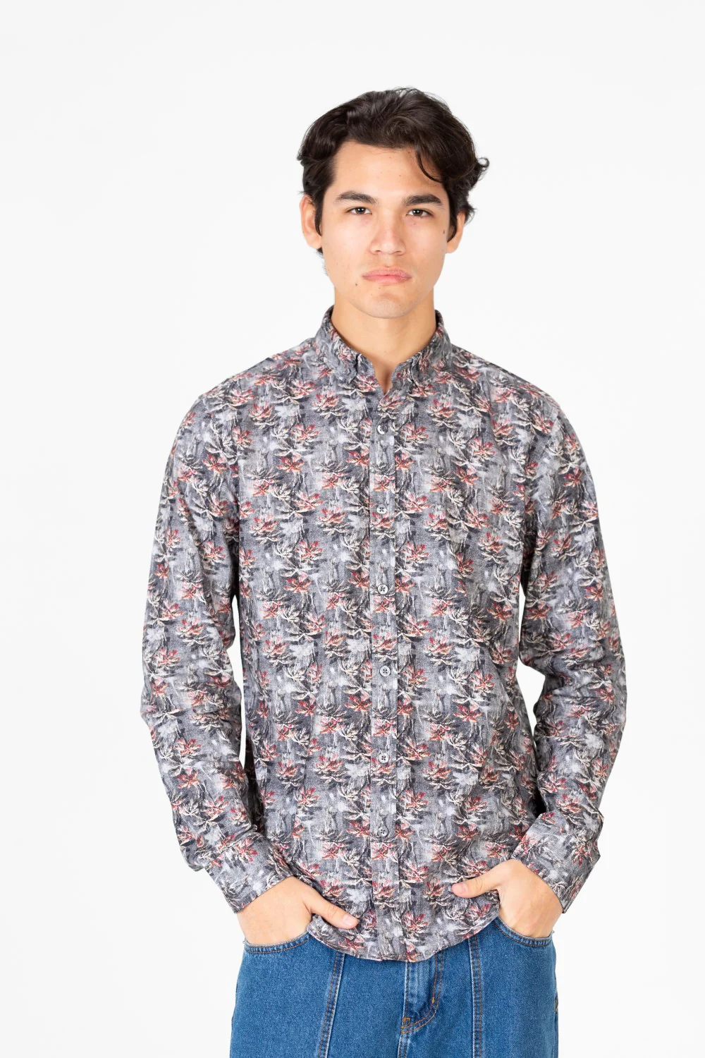 Men's Slim Fit Jakar Long Sleeve Shirt - Image 5