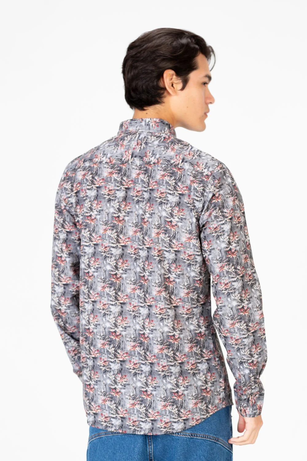 Men's Slim Fit Jakar Long Sleeve Shirt - Image 6