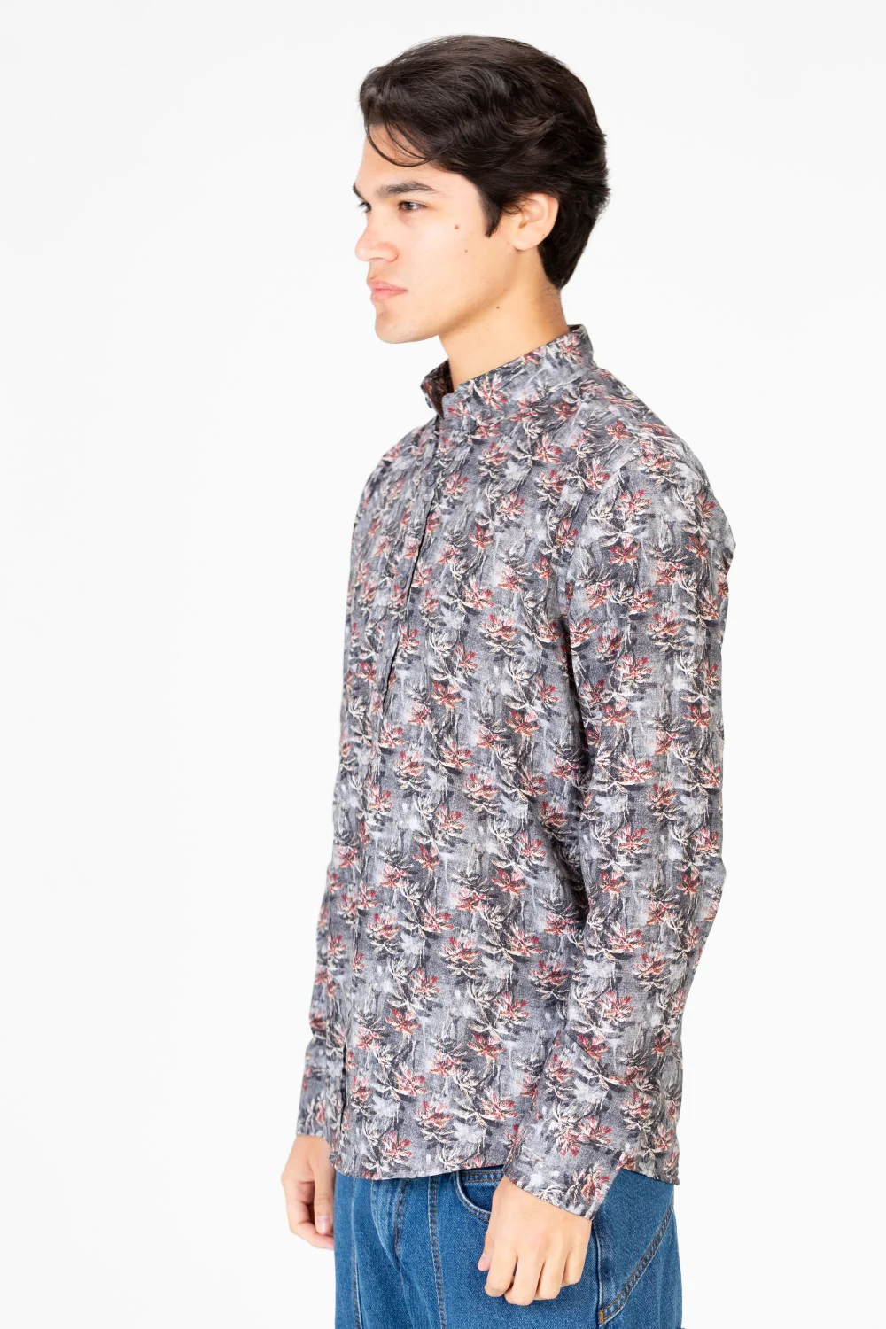 Men's Slim Fit Jakar Long Sleeve Shirt - Image 7