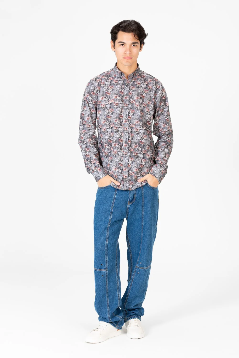 Men's Slim Fit Jakar Long Sleeve Shirt - Image 8