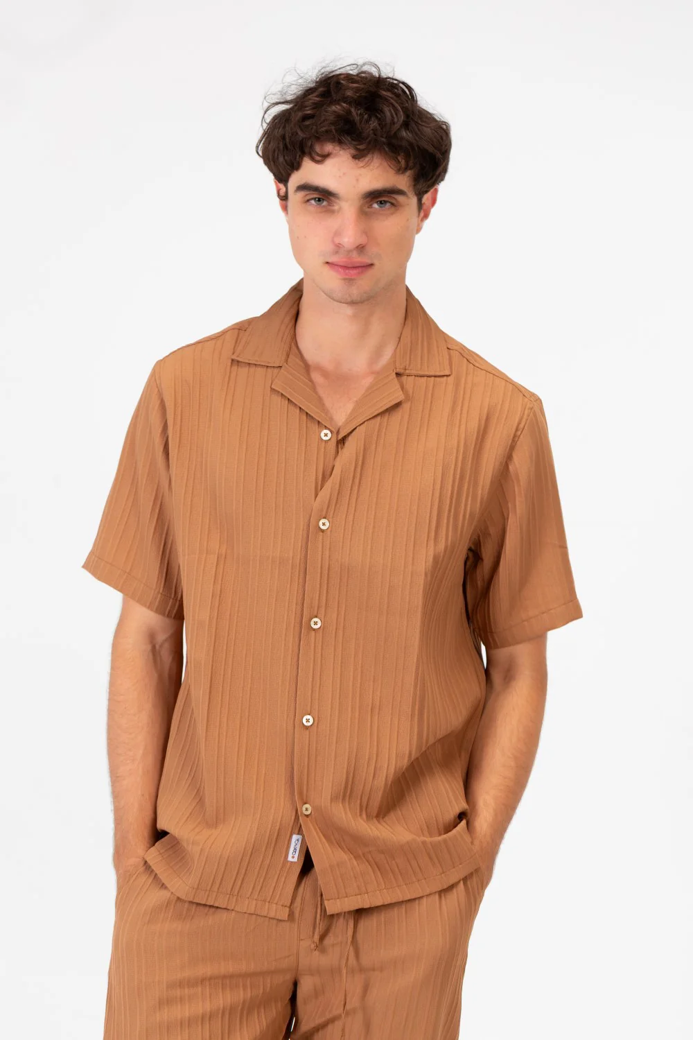 Men's Slim Fit Linen Breathable Outfit Set - Image 12