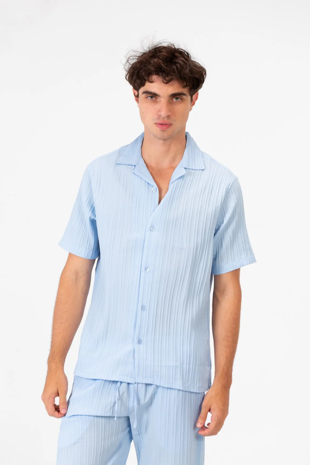 Men's Slim Fit Linen Breathable Outfit Set - Image 16