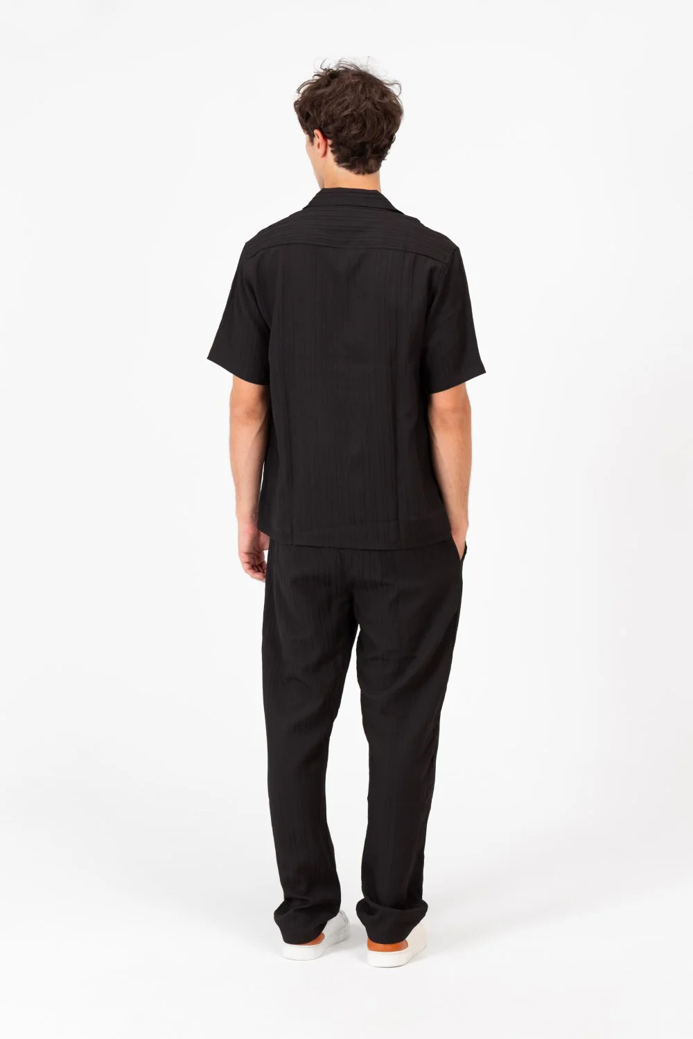 Men's Slim Fit Linen Breathable Outfit Set - Image 6