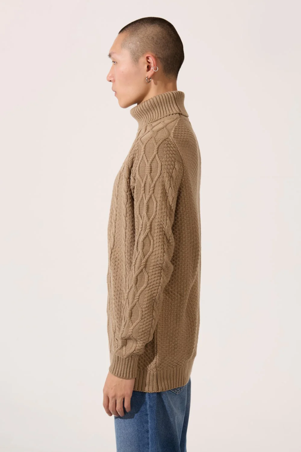 Men's Slim Fit Long Sleeve Knitted Pullover Sweater With High Quality Breathable Fabric - Image 11