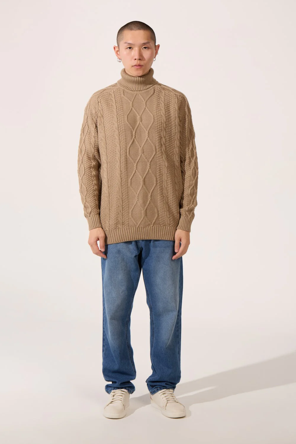 Men's Slim Fit Long Sleeve Knitted Pullover Sweater With High Quality Breathable Fabric - Image 12