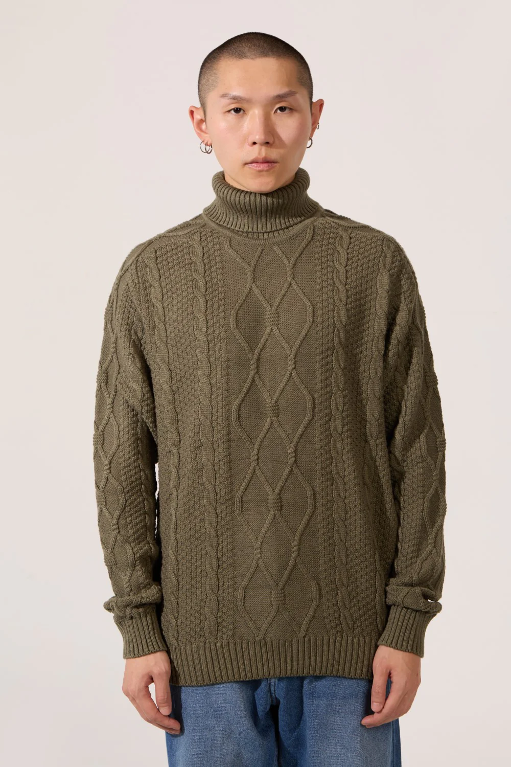 Men's Slim Fit Long Sleeve Knitted Pullover Sweater With High Quality Breathable Fabric - Image 5