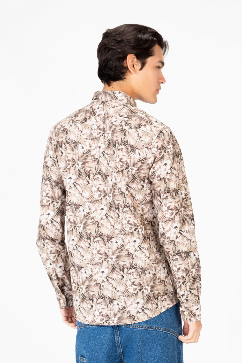 Men's Slim Fit Long Sleeves Jakar Shirt - Image 2