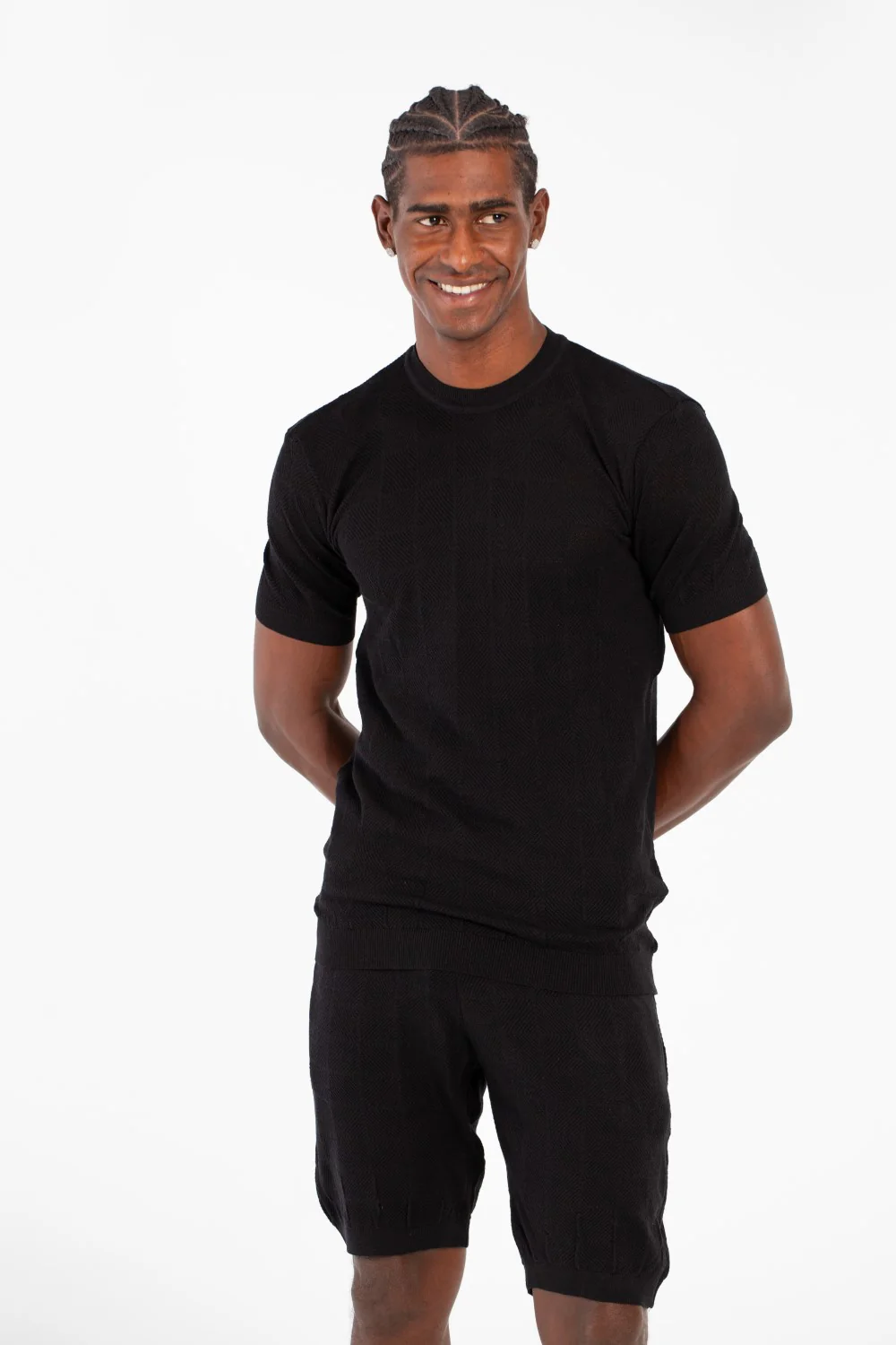 Men's Slim Fit Mesh 2 Piece Outfit Set - Image 5