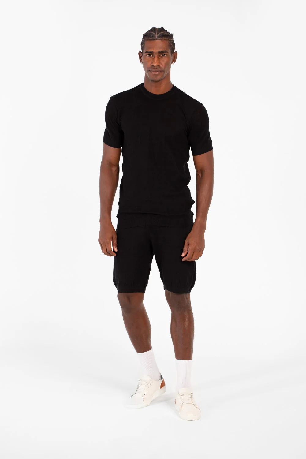 Men's Slim Fit Mesh 2 Piece Outfit Set - Image 8